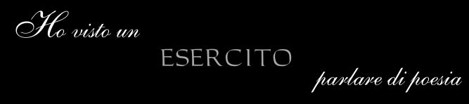 I saw an army talking about philosophy