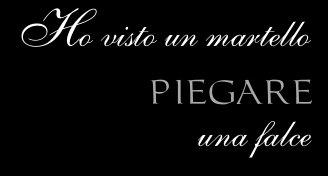 I saw a hammer bending a sickle